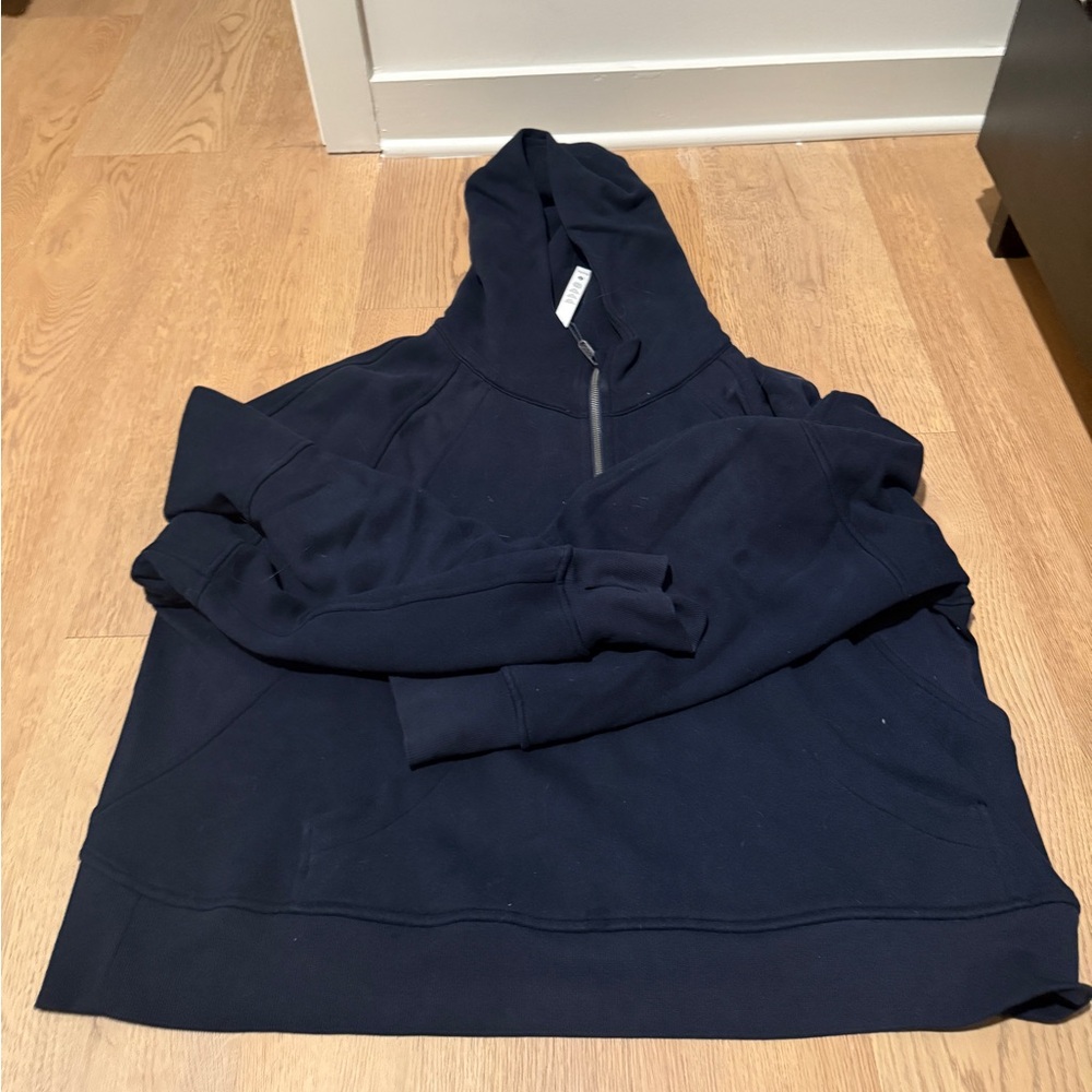 Lululemon true navy scuba half zip